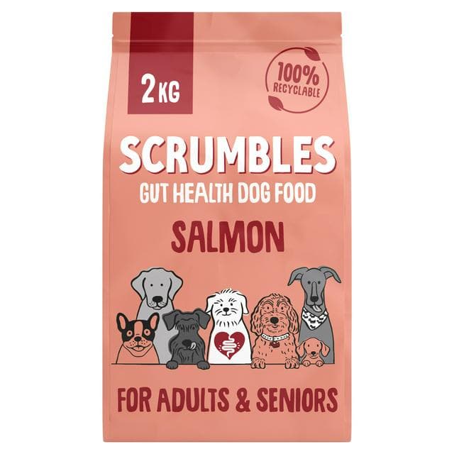 Scrumbles Salmon Adult & Senior Dry Dog Food 2kg - gallery image 1