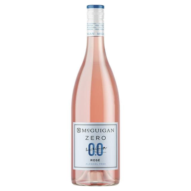 McGuigan Zero 0.0% Alcohol Free Australian Rose Wine Based Drink 75cl - gallery image 1