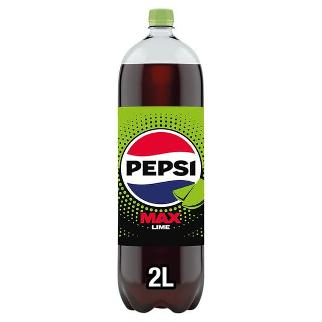 Pepsi Max Lime No Sugar Cola Bottle 2L - gallery image 1