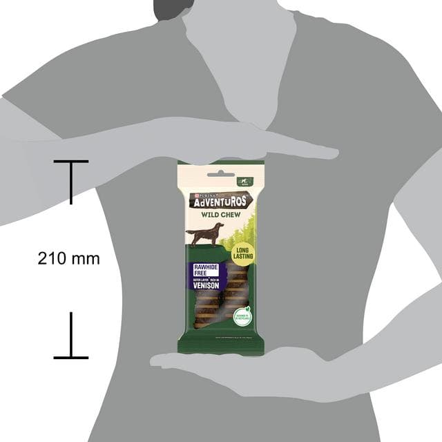 Adventuros Wild Chew Venison Dog Treats 200g - gallery image 2