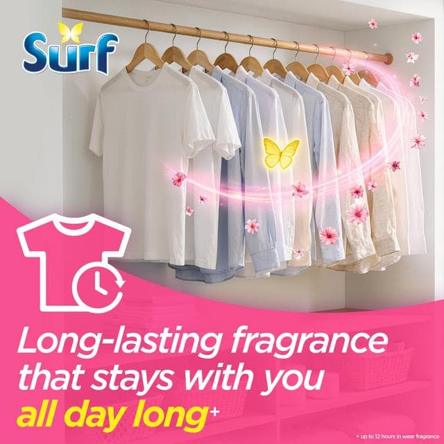 Surf Tropical Lily Washing Laundry Detergent Powder 75 Washes 3.75 kg - gallery image 4