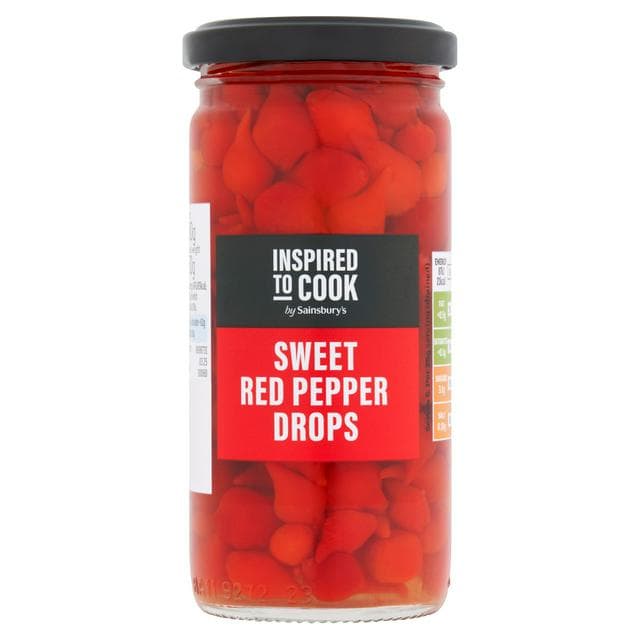 Sainsbury's Inspired to Cook Sweet Red Pepper Drops 230g (150g*) - gallery image 1