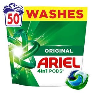 Ariel All-in-1 Pods Laundry Detergent Washing Capsules Original 51 Washes