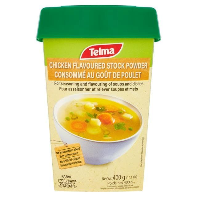 Telma Chicken Flavoured Stock Powder 400g - gallery image 1