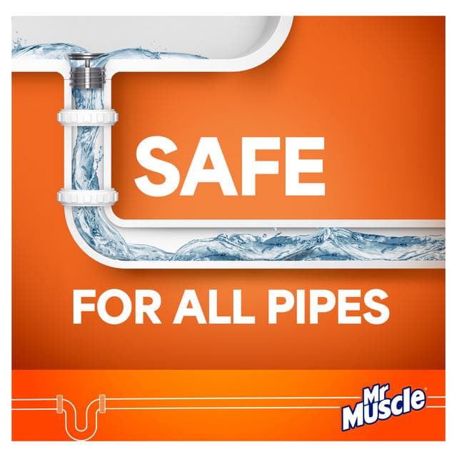 Mr Muscle Max Gel Sink & Drain Unblocker Twin 2x1000ml - gallery image 4