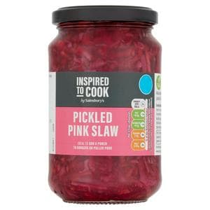 Sainsbury's Pickled Pink Slaw, Inspired to Cook 340g (170g*)
