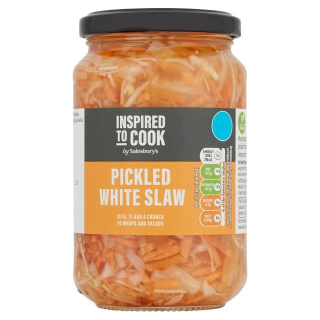 Sainsbury's Pickled White Slaw, Inspired to Cook 340g (170g*) - gallery image 1