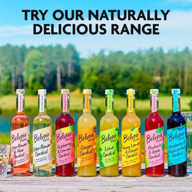Belvoir Farm Blueberry & Blackcurrant Cordial 500ml - gallery image 5