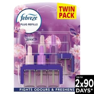 Febreze 3Volution Air Freshener Plug In Refill Exotic Bloom 2 x 20ml