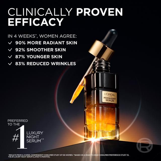 L'Oreal Paris Midnight Serum Cell Renew 30ml - gallery image 2
