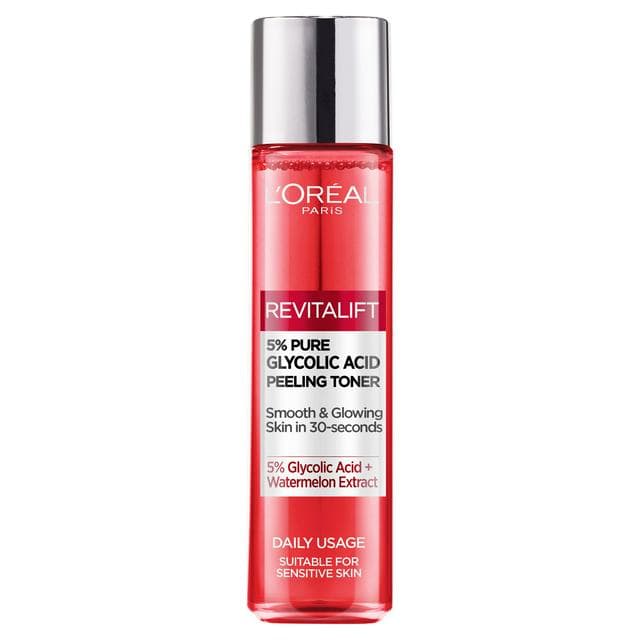 L'Oreal Paris Revitalift 5% Glycolic Acid Peeling Toner 180ml - gallery image 1