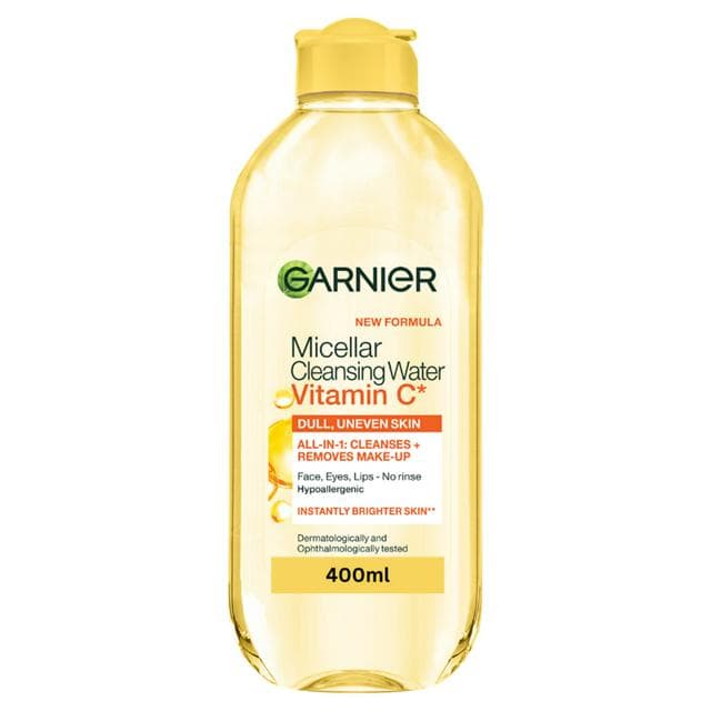 Garnier Micellar Vitamin C Water Makeup Remover For Dull Skin 400ml - gallery image 1