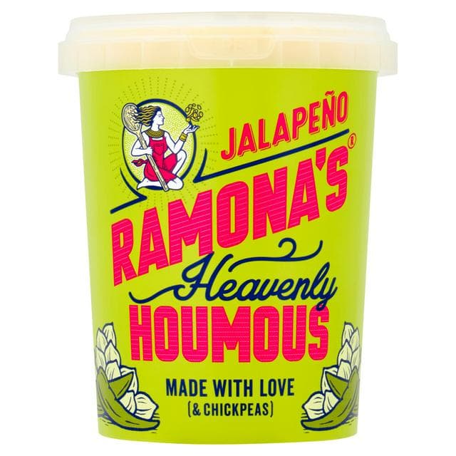 Ramona's Heavenly Jalapeno Houmous 500g - gallery image 1