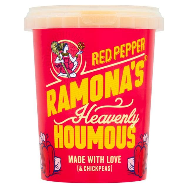 Ramona's Red Pepper Heavenly Houmous 500g - gallery image 1