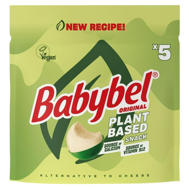 Babybel Plant-Based Vegan Snacks 5x20g - gallery image 1