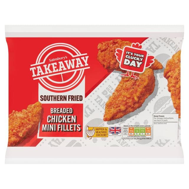 Sainsbury's Southern Fried Chicken Mini Fillets 300g - gallery image 1