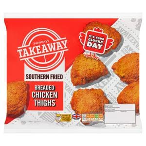 Sainsbury's Southern Fried Chicken Thighs 700g