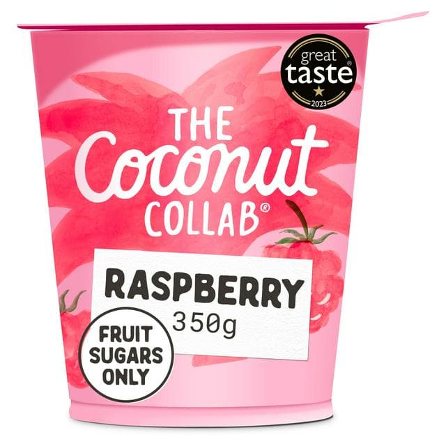 The Coconut Collab Raspberry Coconut Yoghurt 350g - gallery image 1