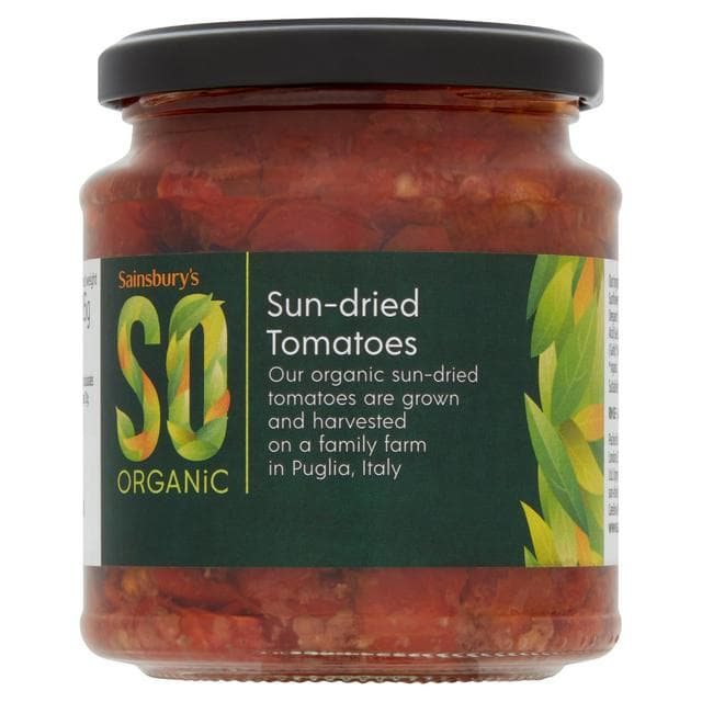 Sainsbury's 280g Sun Dried Tomatoes, SO Organic - gallery image 1