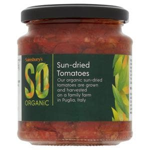 Sainsbury's 280g Sun Dried Tomatoes, SO Organic