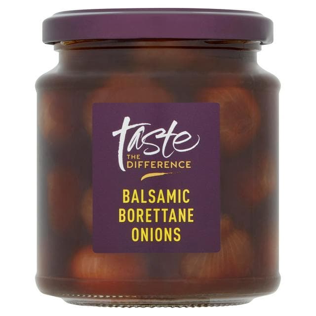 Sainsbury's Balsamic Borettane Onions, Taste the Difference 280g (175g*) - gallery image 1