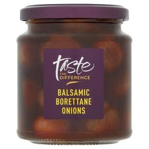 Sainsbury's Balsamic Borettane Onions, Taste the Difference 280g (175g*)
