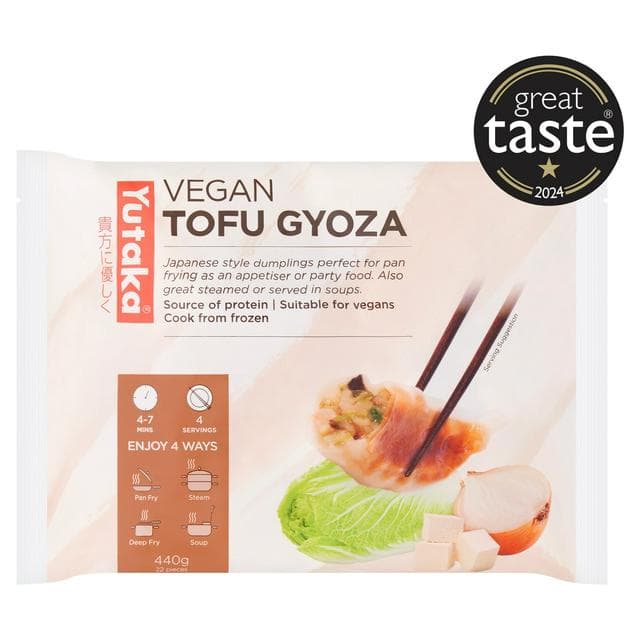 Yutaka Vegan Tofu Gyoza x20 440g - gallery image 1
