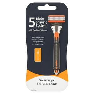 Sainsbury's Everyday 5 Blade Razor with Refill Blade