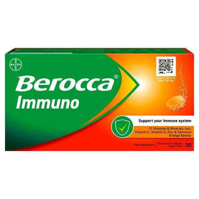 Berocca Immuno-Energy & Immune Support Tablets x30 - gallery image 1