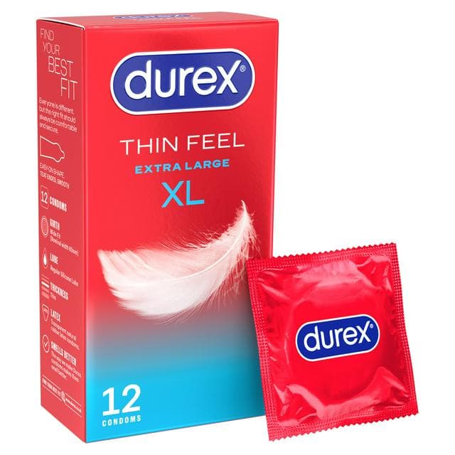 Durex Thin Feel XL Condoms Pack x12 - gallery image 1