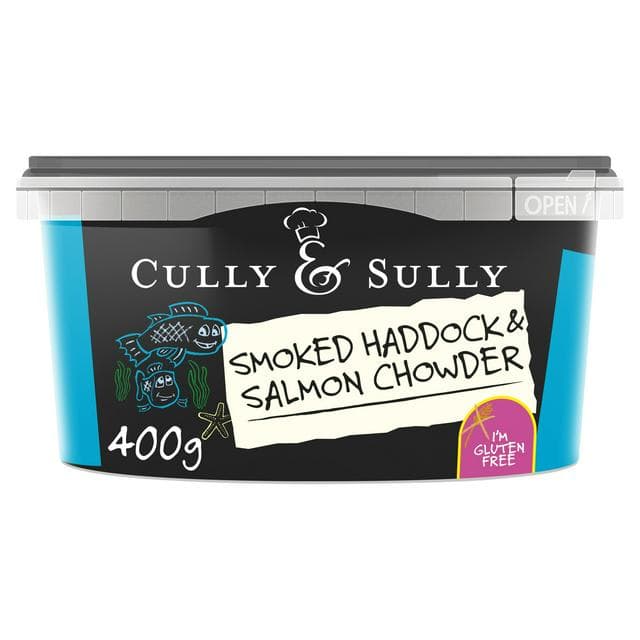 Cully & Sully a Lightly Smoked Haddock & Salmon Chowder 400g - gallery image 1