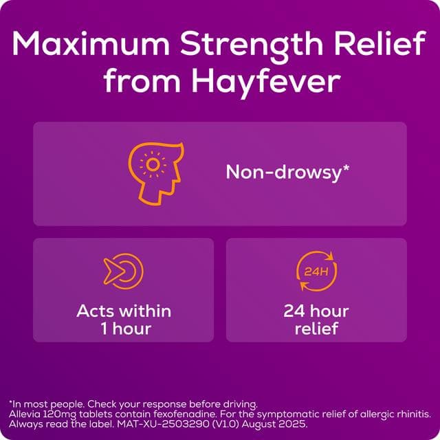 Allevia Hayfever Allergy Relief Tablets x15 - gallery image 4