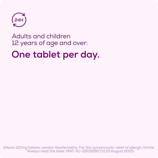 Allevia Hayfever Allergy Relief Tablets x30 - gallery image 5