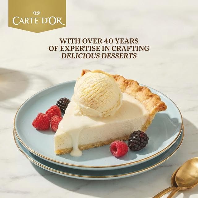 Carte D'or 900ml Madagascan Vanilla Ice Cream Tub - gallery image 4