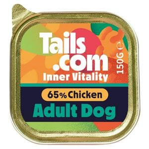 Tails.com Inner Vitality Advanced Nutrition for Adult Wet Dog Food Chicken 150g
