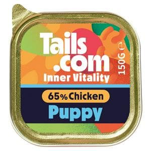 Tails.com Inner Vitality Advanced Nutrition For Puppies Chicken Wet Dog Food 150g