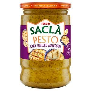 Sacla' Char-Grilled Aubergine Pesto 190g