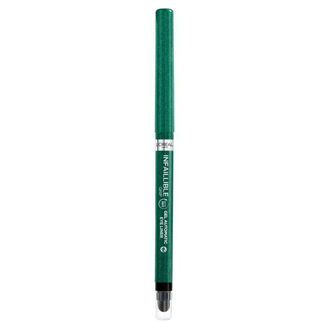 L'Oreal Paris Infallible Grip 36h Gel Automatic Eyeliner Semi Permanent Emerald Green - gallery image 1