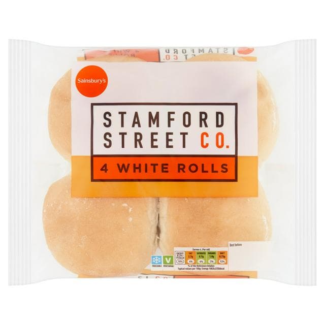 Stamford Street Co. White Rolls x4 300g - gallery image 1