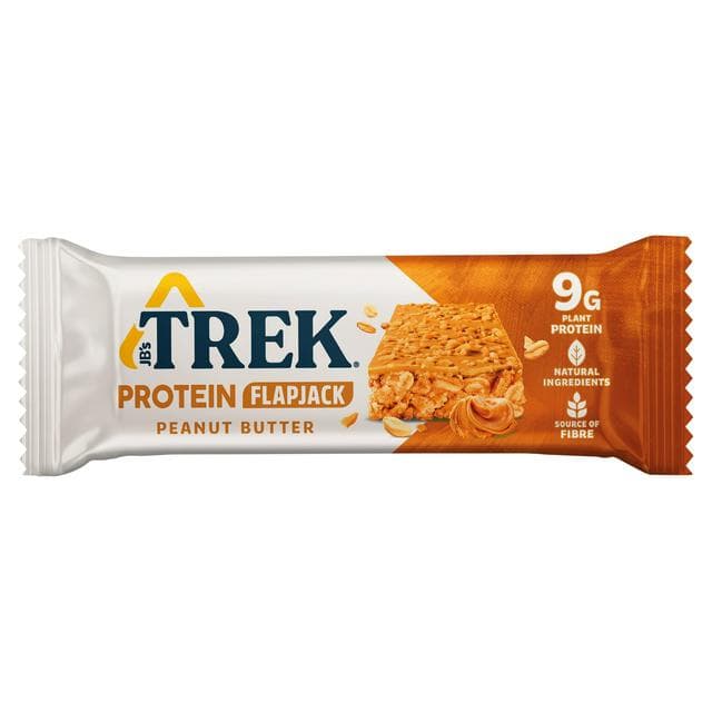 Trek Peanut Butter Protein Flapjack 50g - gallery image 1
