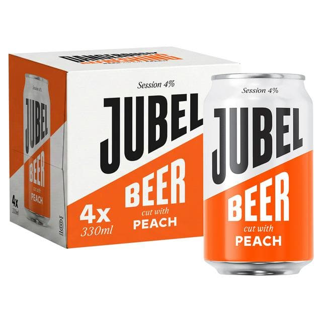 Jubel Beer Cut with Peach 4x330ml - gallery image 1