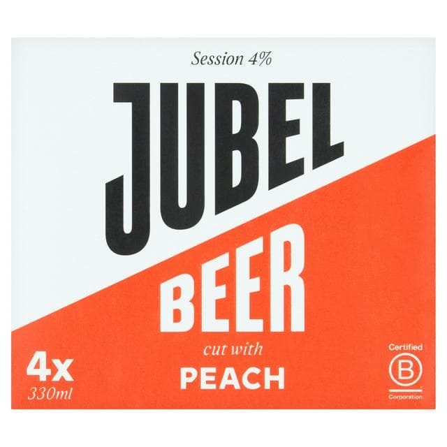 Jubel Beer Cut with Peach 4x330ml - gallery image 1