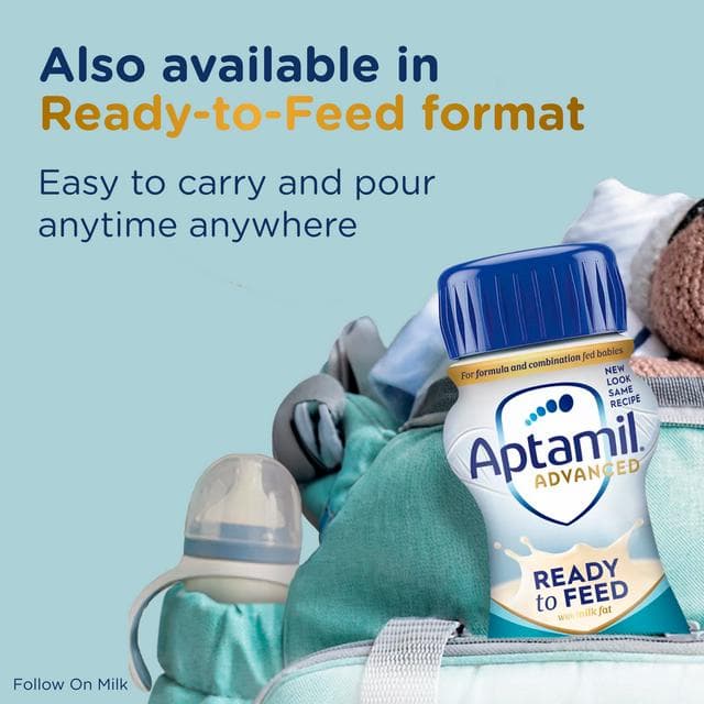 Aptamil Advanced 2 Follow On Baby Milk Formula Powder 6-12 Months 800g - gallery image 5
