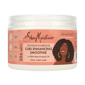 SheaMoisture Coconut & Hibiscus Curl Enhancing Smoothie Adds Shine & Defines Curls 326ml