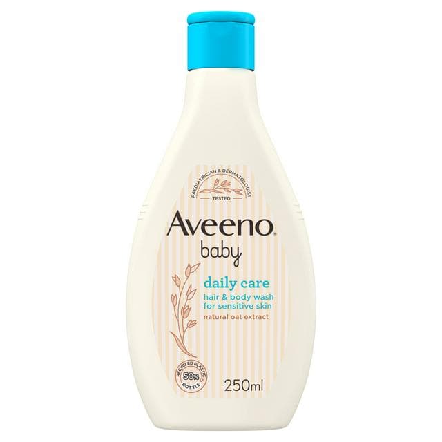 Aveeno Baby Daily Care Hair & Body Baby Wash 250ml - gallery image 1