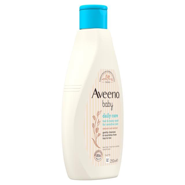 Aveeno Baby Daily Care Hair & Body Baby Wash 250ml - gallery image 5