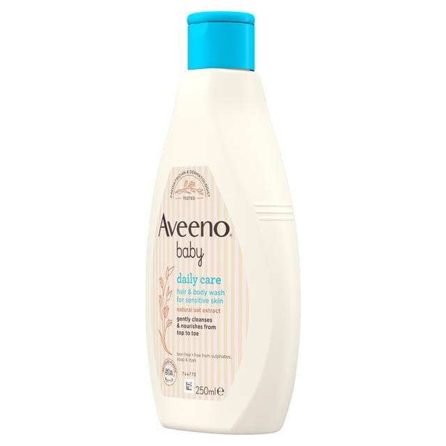 Aveeno Baby Daily Care Hair & Body Baby Wash 250ml - gallery image 6
