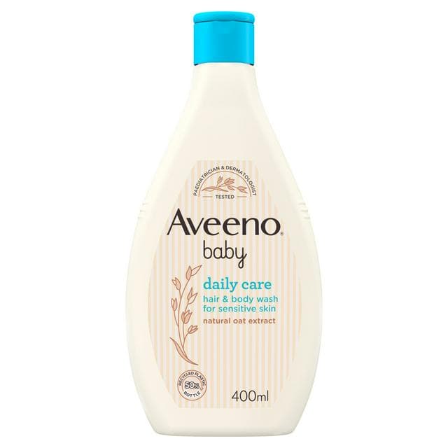 Aveeno Baby Daily Care Hair & Body Wash 400ml - gallery image 1