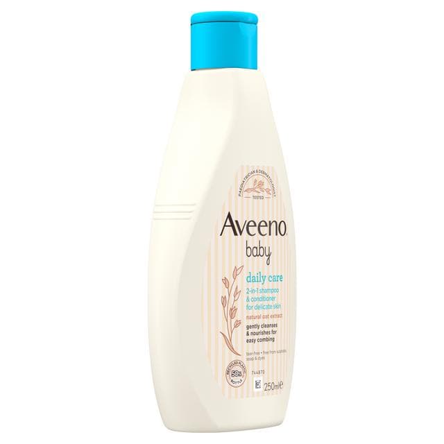 Aveeno Baby Daily Care 2 in 1 Shampoo & Conditioner 250ml - gallery image 4
