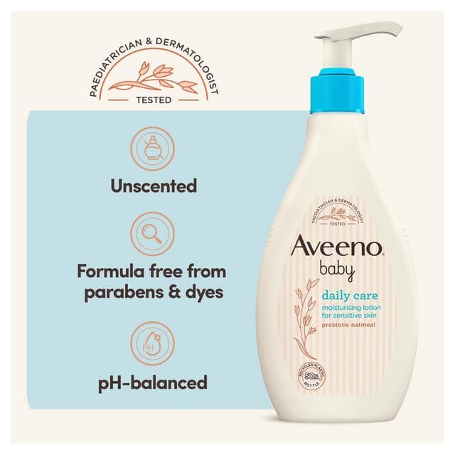 Aveeno Baby Daily Care Moisturising Lotion 250ml - gallery image 3